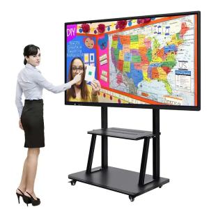 China 55 Inch Multi Touch Interactive Whiteboard , Intelligent Interactive Flat Panel Display on sale China 55 Inch Multi Touch Interactive Whiteboard , Intelligent Interactive Flat Panel Display on sale