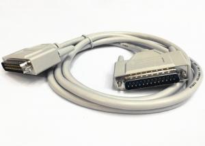 China Double Shielded Cable / DB25 Parallel Cable With High Speed 25 Pin D Sub Connectors on sale