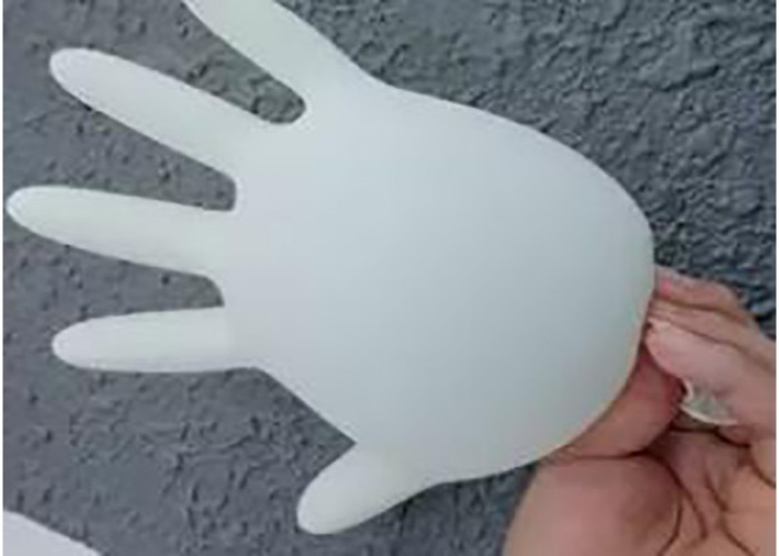 High Tensile Strength Disposable Latex Examination Gloves