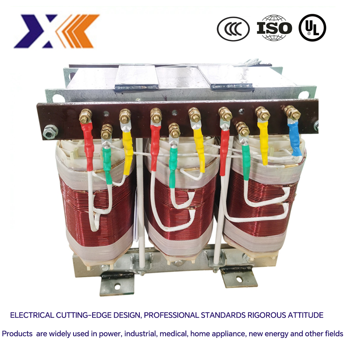 High Voltage Three Phase Step Up Transformer 20KVA 25KW for Customized Power Supply