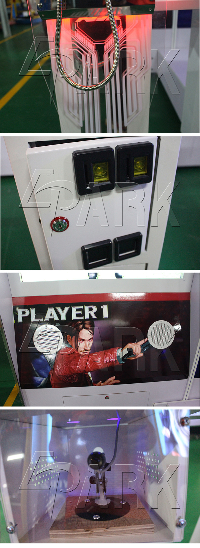 Light Pistol Video Game / Shooting Game Machine Real Shooting Experience