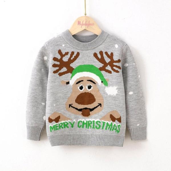 Autumn Winter Kids Baby Boys Girls Pullover Sweaters Baby Boy Girl Long Sleeve