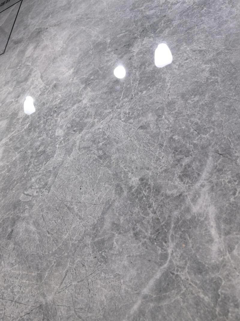 Gray Marble Look 1200x1200x9mm Anti-Slip Tile And Firebrick Outdoor Floor Polished Glazed Porcelain Tile For Building