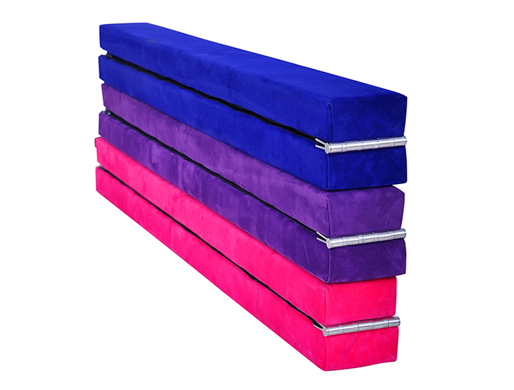 Suede Woody Balance Beam for Children 2019 Design High Flexibility