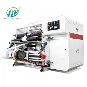 China High Speed Round Knife Roll To Roll Vertical Slitting Rewinding Machine on sale