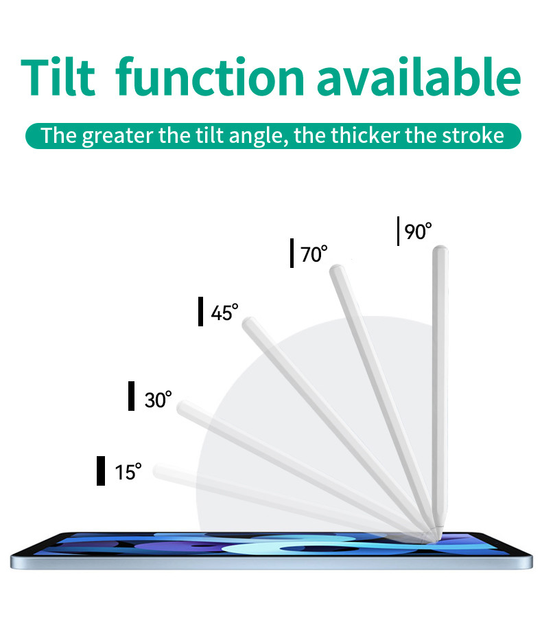 Aluminum Stylus Pencil for iPad Standard Size No Battery