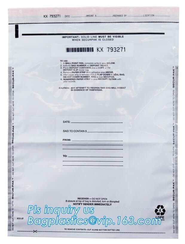 Care Security Bags Lok Security Bags Safe Security Bags Security Closure bags SECURITY BAGS & ENVELOPES, BAGPLASTICS, BA