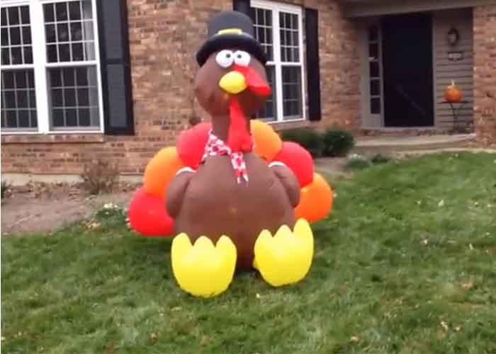 CE Certificated Outdoor Giant Advertising Inflatables Turkey For Halloween Festival
