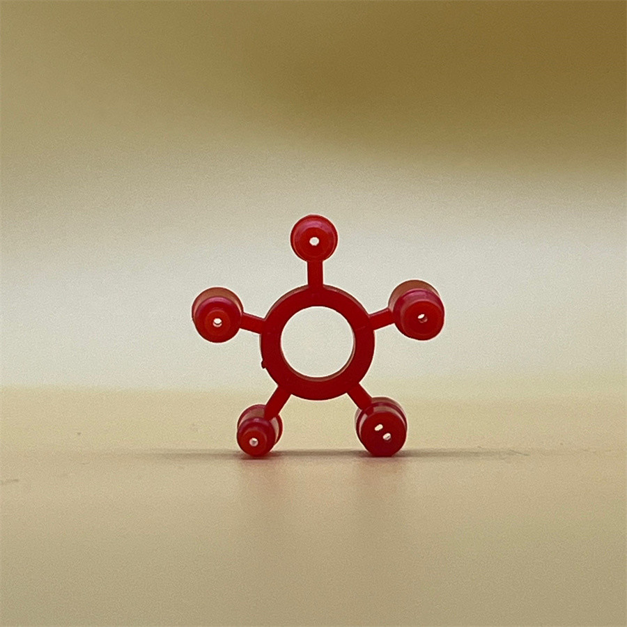 Red - Adapted Lighter Gas Valve for Industrial Ignition - Heavy - Duty