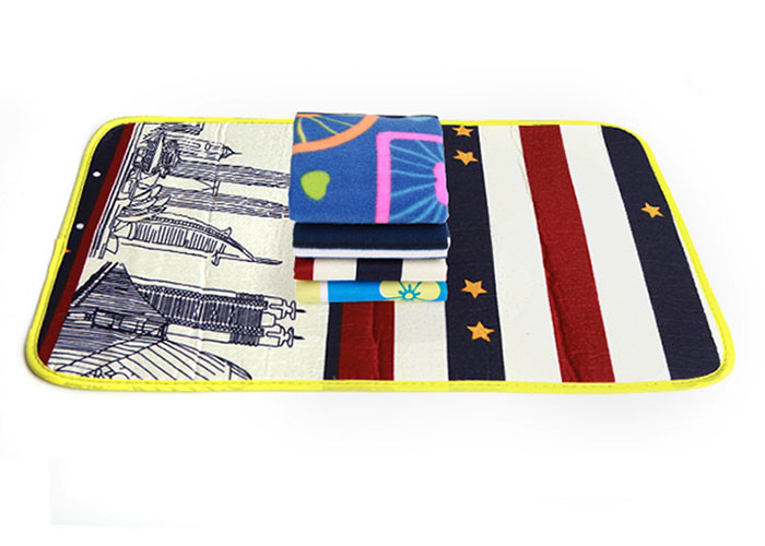 Custom Logo Outdoor Picnic Accessories Folding Comfortable Thick Padded Mat