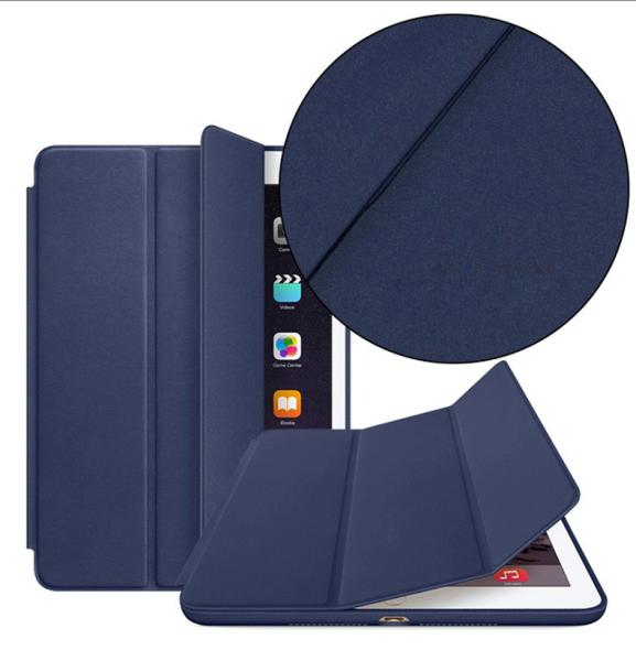 New Mirco Fiber Magnetic Auto Wake SleepTablet Case for New iPad 2017 Leather