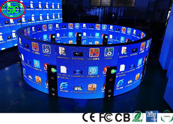 360° Degree Outdoor Full Color Column Sphere LED Display Screen Building