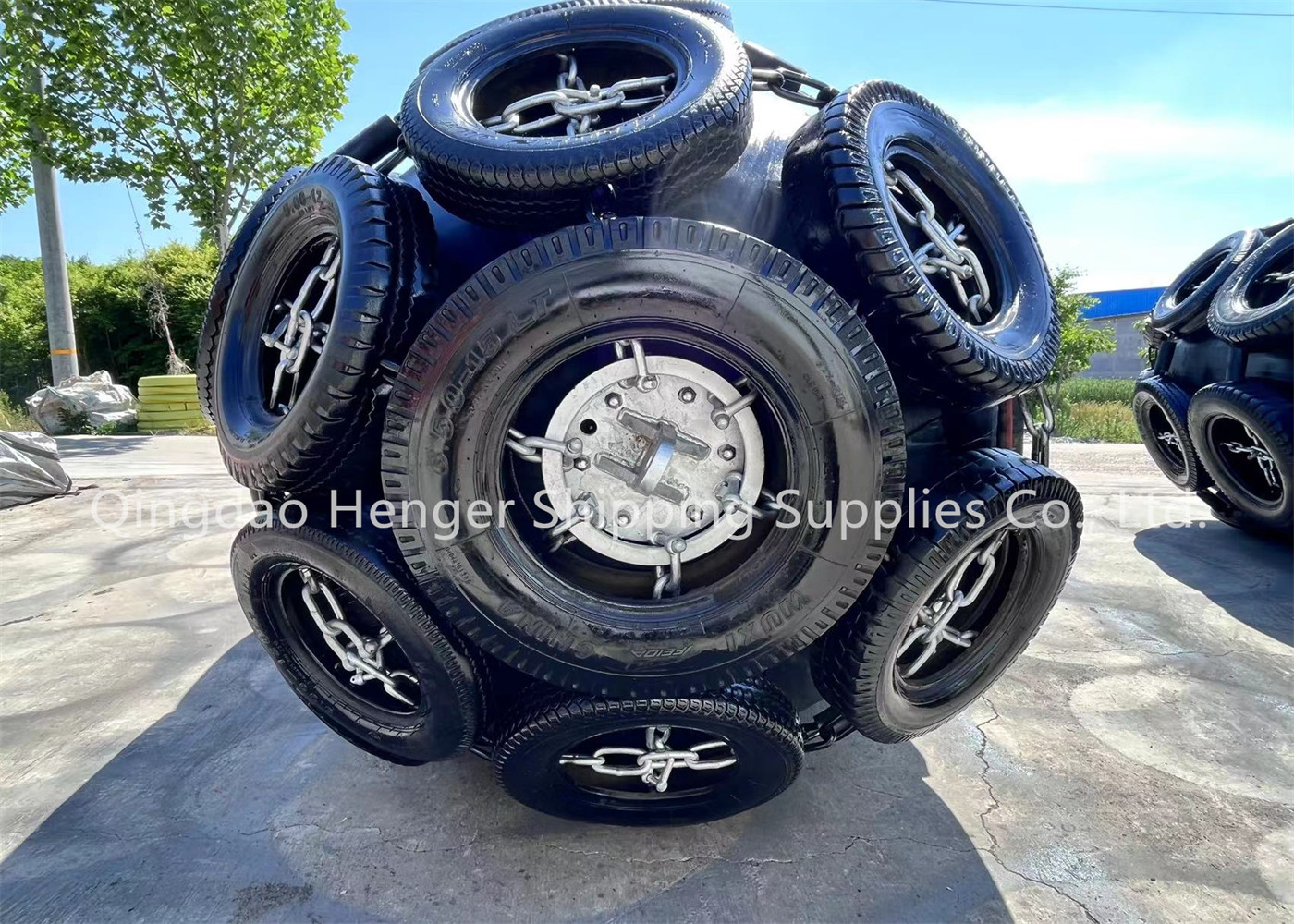 Industrial Oil & Gas Terminals Fender Options with Accessories