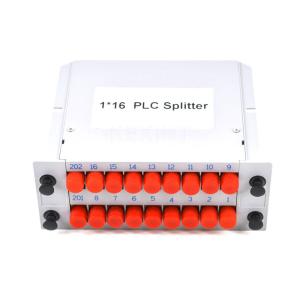 KEXINT FTTH Cassette Insert Type Fiber Passive PLC Splitter 1x2 1x4 1x8 1x16