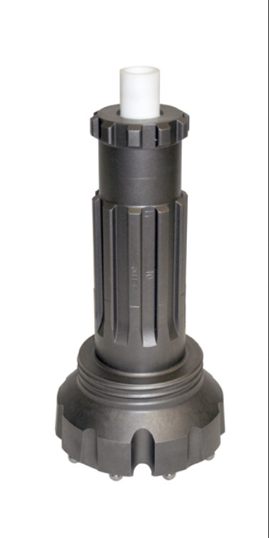 Middle Pressure DTH Drill Bits , Semi-Ballistic Insert Convex Face SD8 Hammer Bits