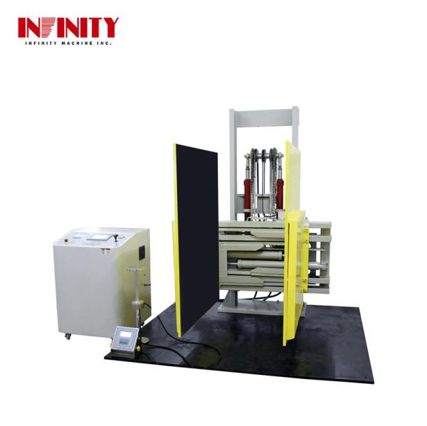 Air Conditioner Compression Horizontal Carton Clamping Force Tester Equipment