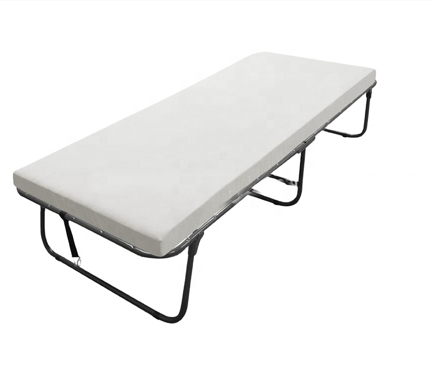 Versatile and Space-Saving Folding Metal Bed Frame Living Room Solution