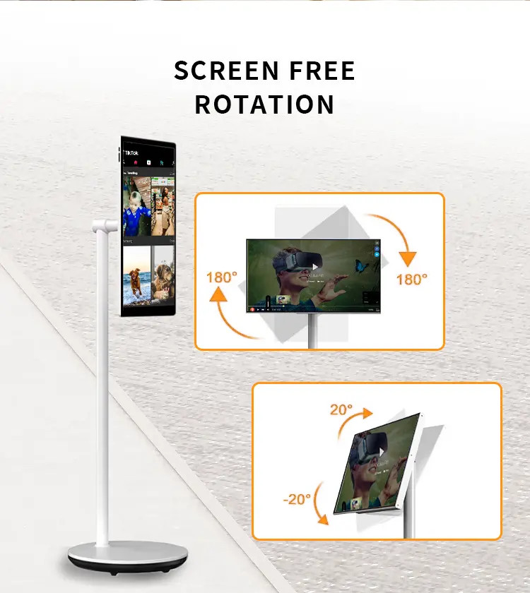 24 Inch Incell Lg Stand By Me Screen Touch Display IPS Movable Android 12