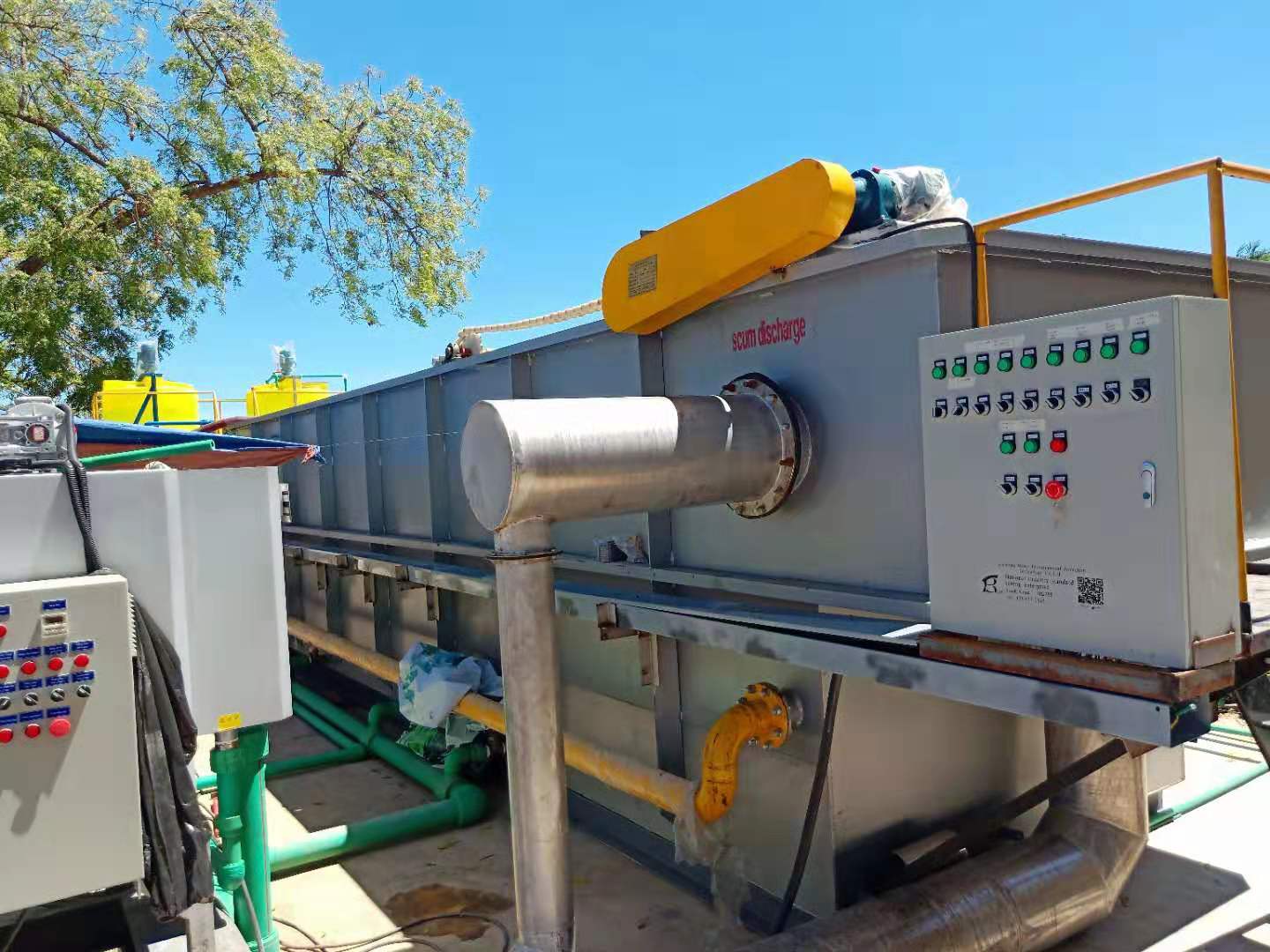 3000L/Hour Dissolving Air Float Machine for Wastewater Treatment Plant in Aquaculture