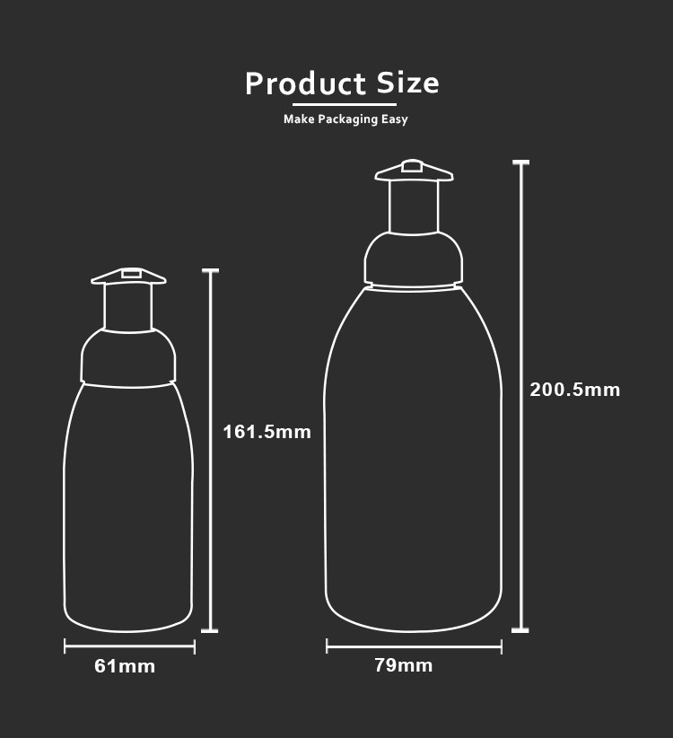 Hand Wash Lotion Pumps Shampoo Bottle 250ML Cosmetic Bottle With Foam Pump