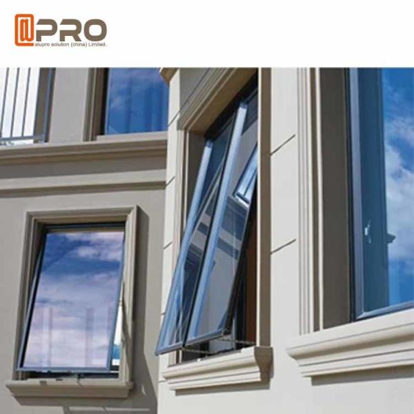 Anti Aging Aluminium Awning Windows For Residential Building Customized Size