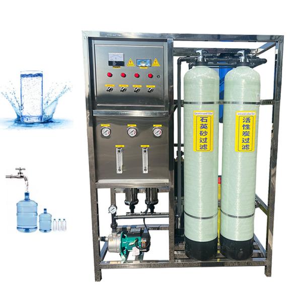 Commercial 98% Desalination Rate Drinking Water Purification Stainless Steel