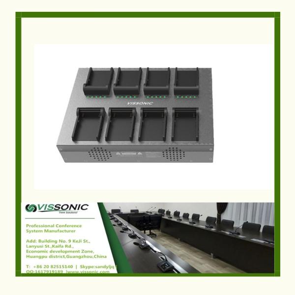 Lightweight Charger Box For Audio Conference Microphone Unit Battery 8pcs