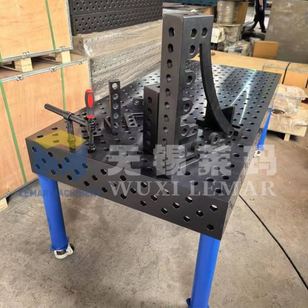 Precise Drilled D28 3D Grid Modular Steel Welding Work Table