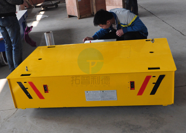 electric 100 ton battery powered material handling on rail cart for dies