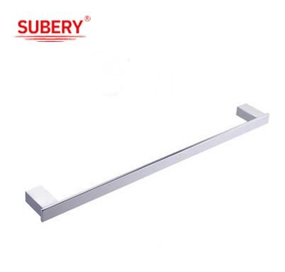 Wall Mount Screws Install Modern Single Towel Bar Stainless Steel Bathroom