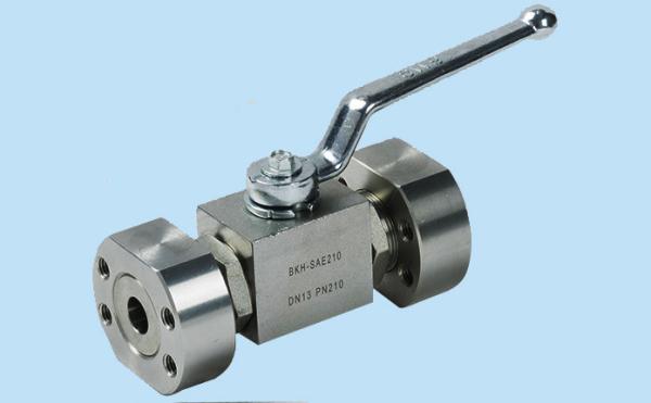 1'' Carbon Steel Hydraulic Valves High Pressure BKH & MKH Ball Valve With SAE -