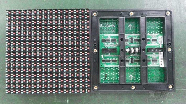 5000 Cd/㎡ SMD1515 LED Display P6 192*96mm For Information Showing