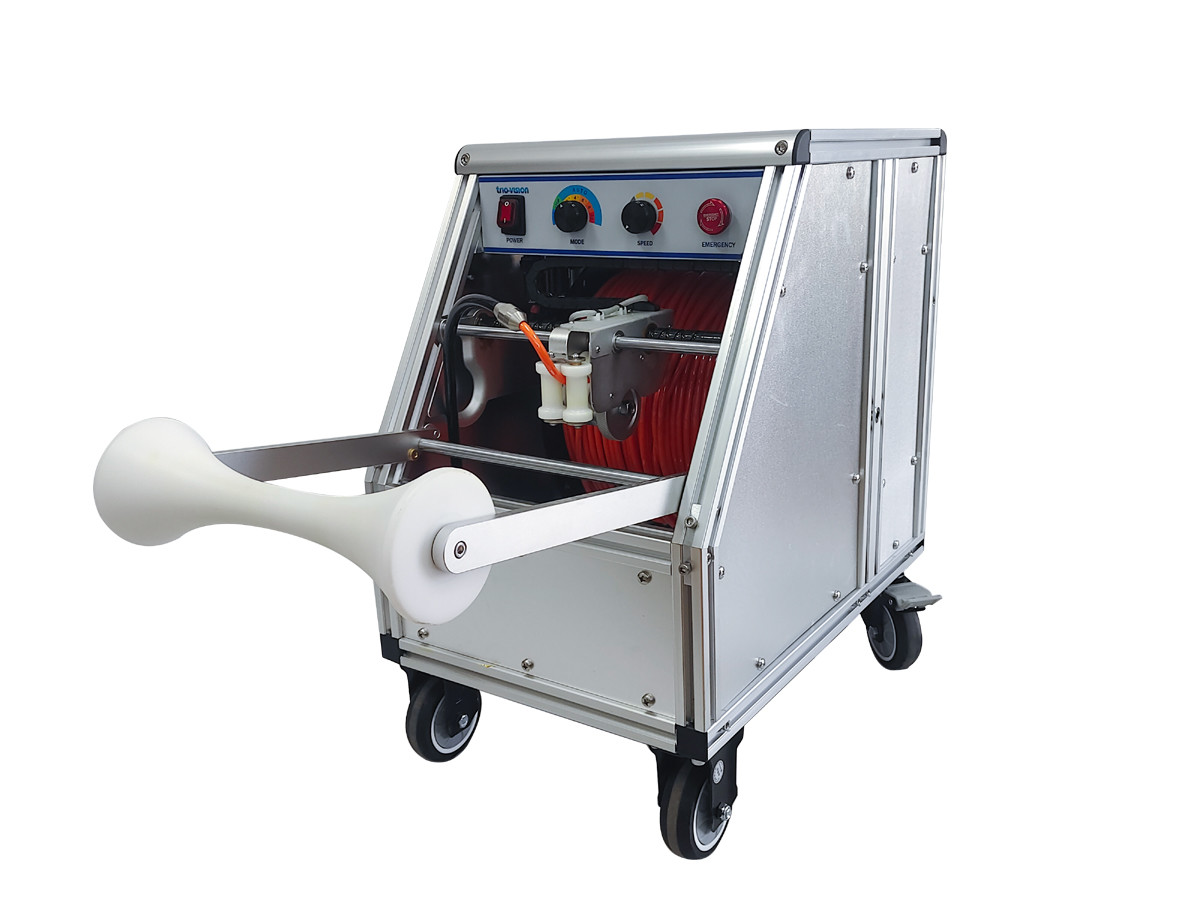Lateral Launch Sewer/Drain Pipe Inspection Branch Line Inspection Van Installed Robotic Crawler