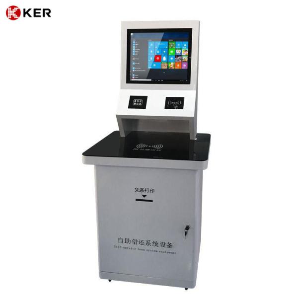 Fashionable Automatic Scanner High Sensitive Touch Screen Self Service Library