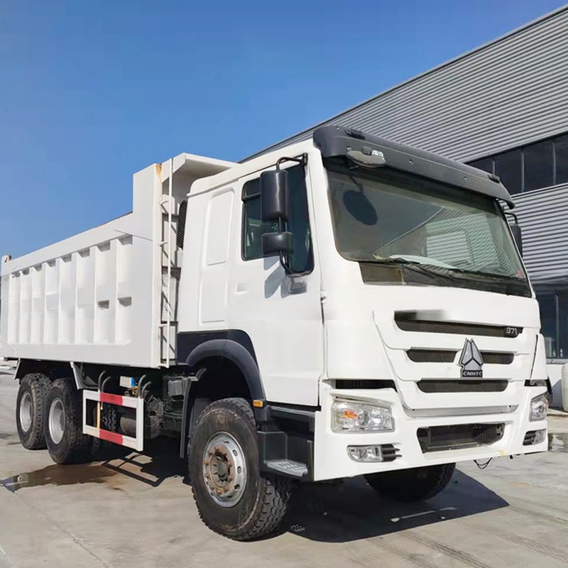 Sinotruk Howo 6x4 30 Ton Dump Tipper Truck with 2 Passenger Seats and Video Support
