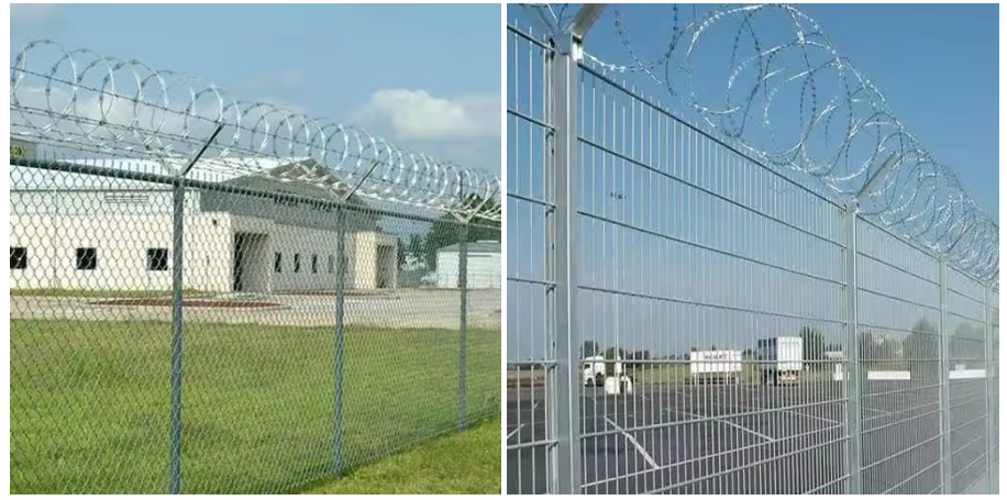 Hot Dipped Barbed Wire Concertina Security Razor Barbed Wire Anti-climb Security Razor Barbed Wire