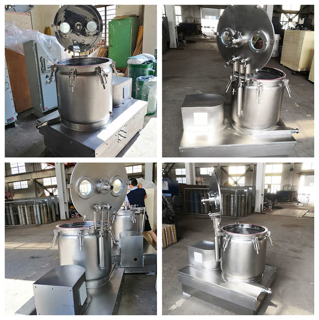 Pharmaceutical Manual Centrifuge Machine For Plant Essential Oil Extraction