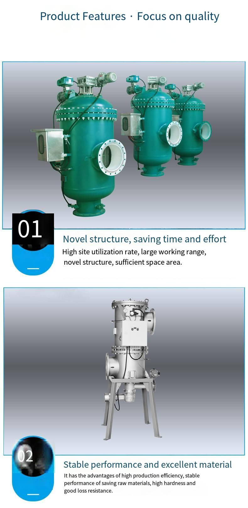 Farms Eco-Smart Self-Cleaning Filter Housing with Environmentally Conscious Modifier 62KG
