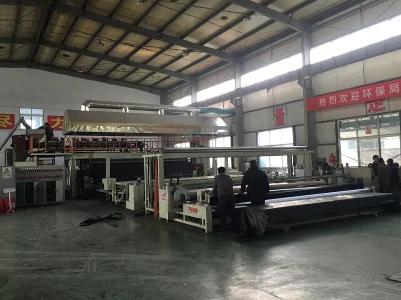 Design HDPE Geomembrane Welding Machine for Plastic Geomembrane Thickness 1.0-3.0mm
