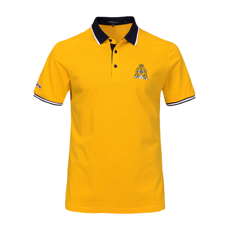high quality polo t shirt custom logo polo shirt supplier China