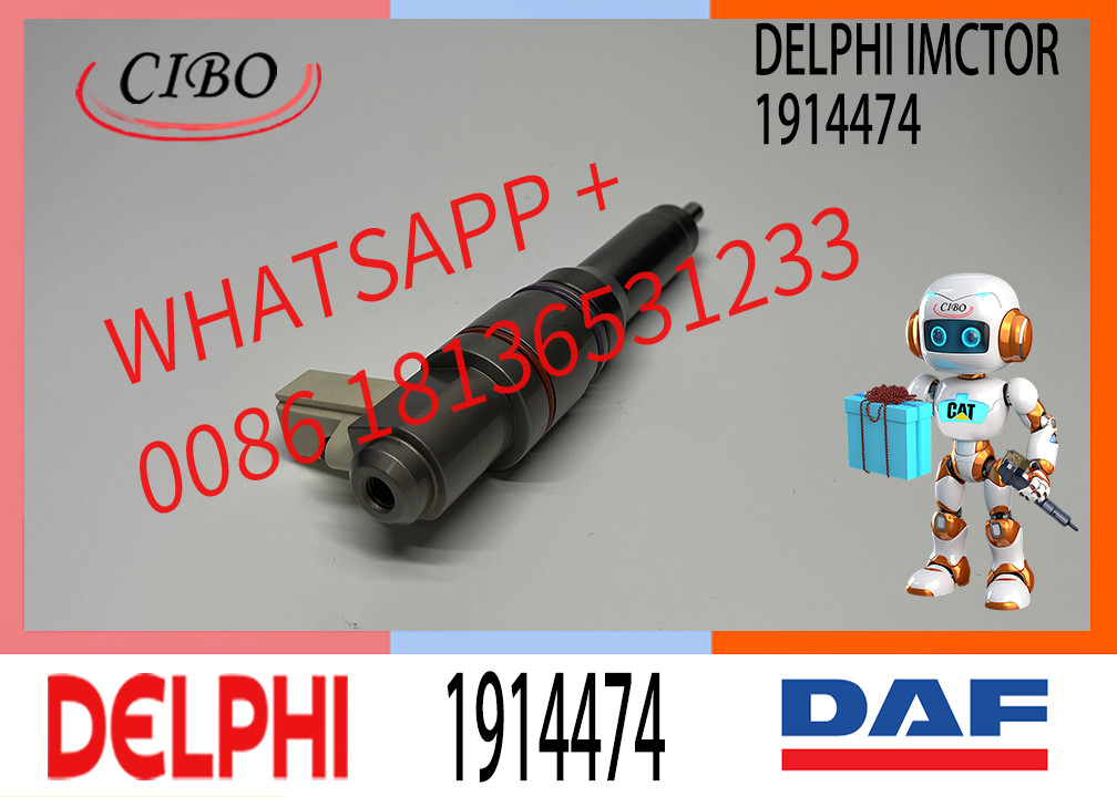 Diesel Fuel Injector Common Rail Parts Injector 1934321 1914474 BEBU2C00300 1934322 1914474for VOL-VO