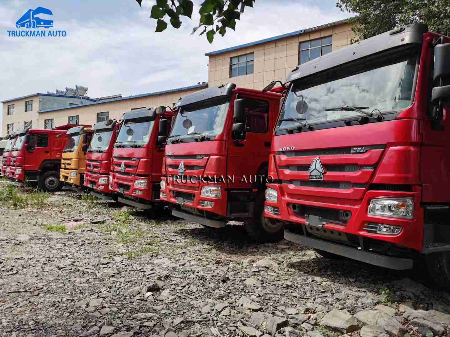 2018 Year Stock SINOTRUK HOWO 371HP Heavy Duty Dump Truck