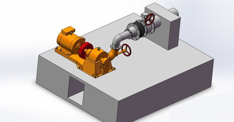 Compact Structure Hydro Turbine Parts Of Runners / Valve / Flanges Anti Rust
