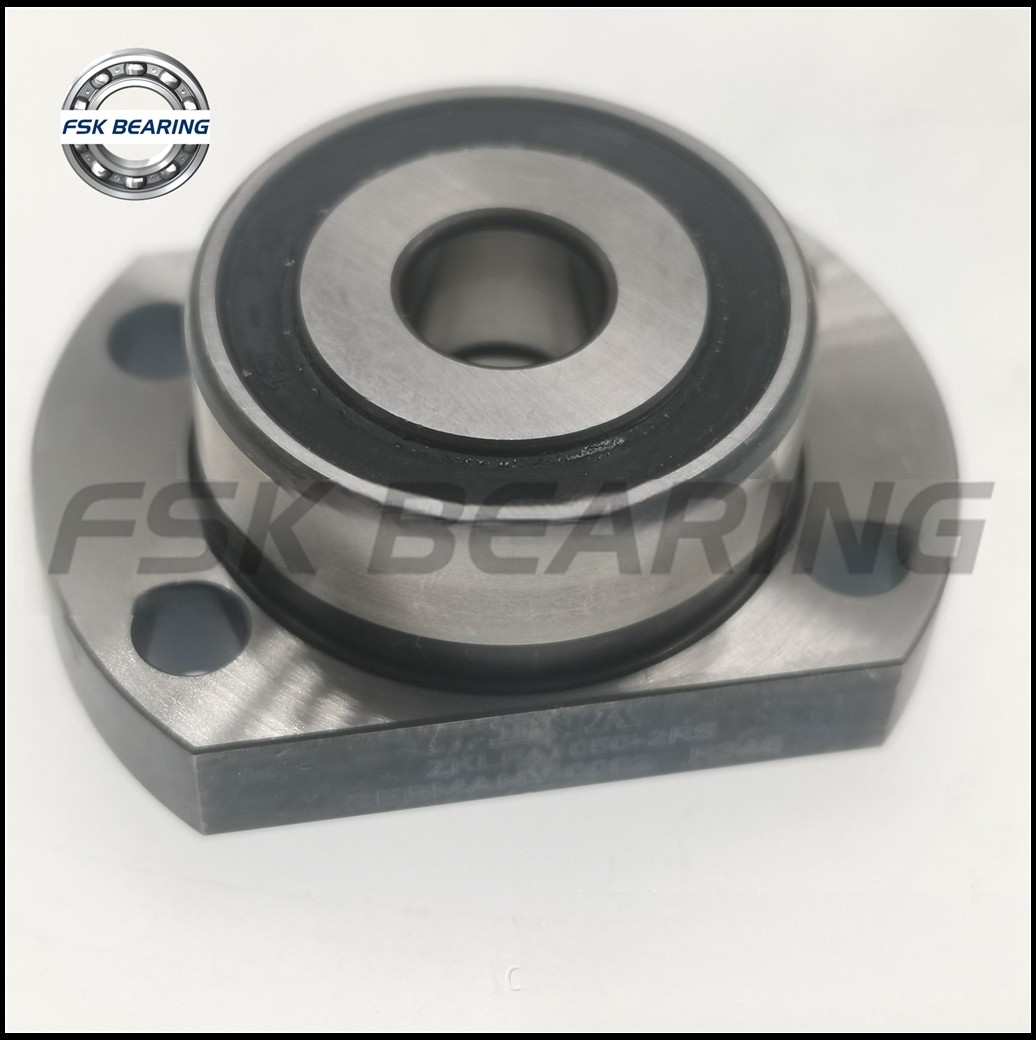Double Direction ZKLFA1050-2RS Axial Angular Contact Ball Bearing 10*32*20 mm With Flattened Flange