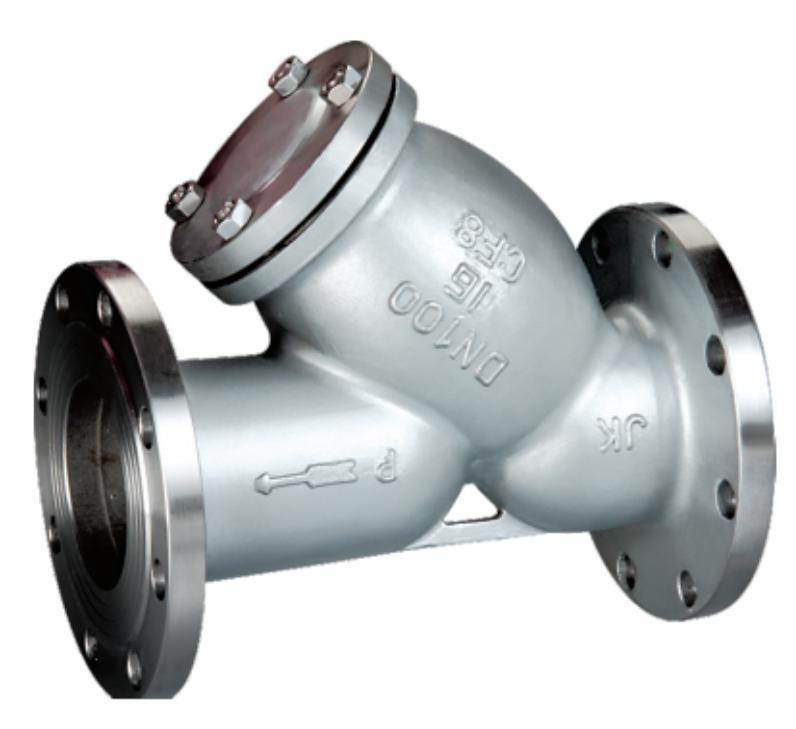 Cast Iron Flanged Strainer Y-Type Basket Strainer Filter