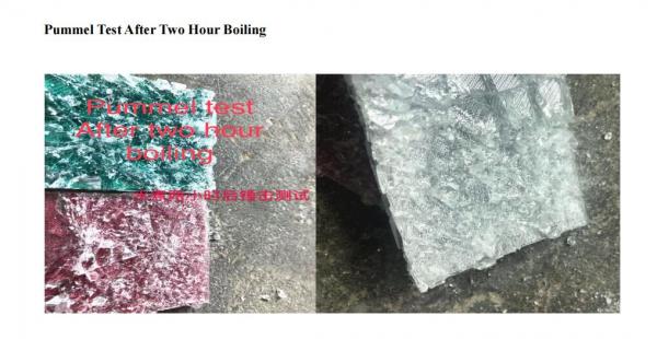 4mm Metal Coated Mesh Laminated Glass