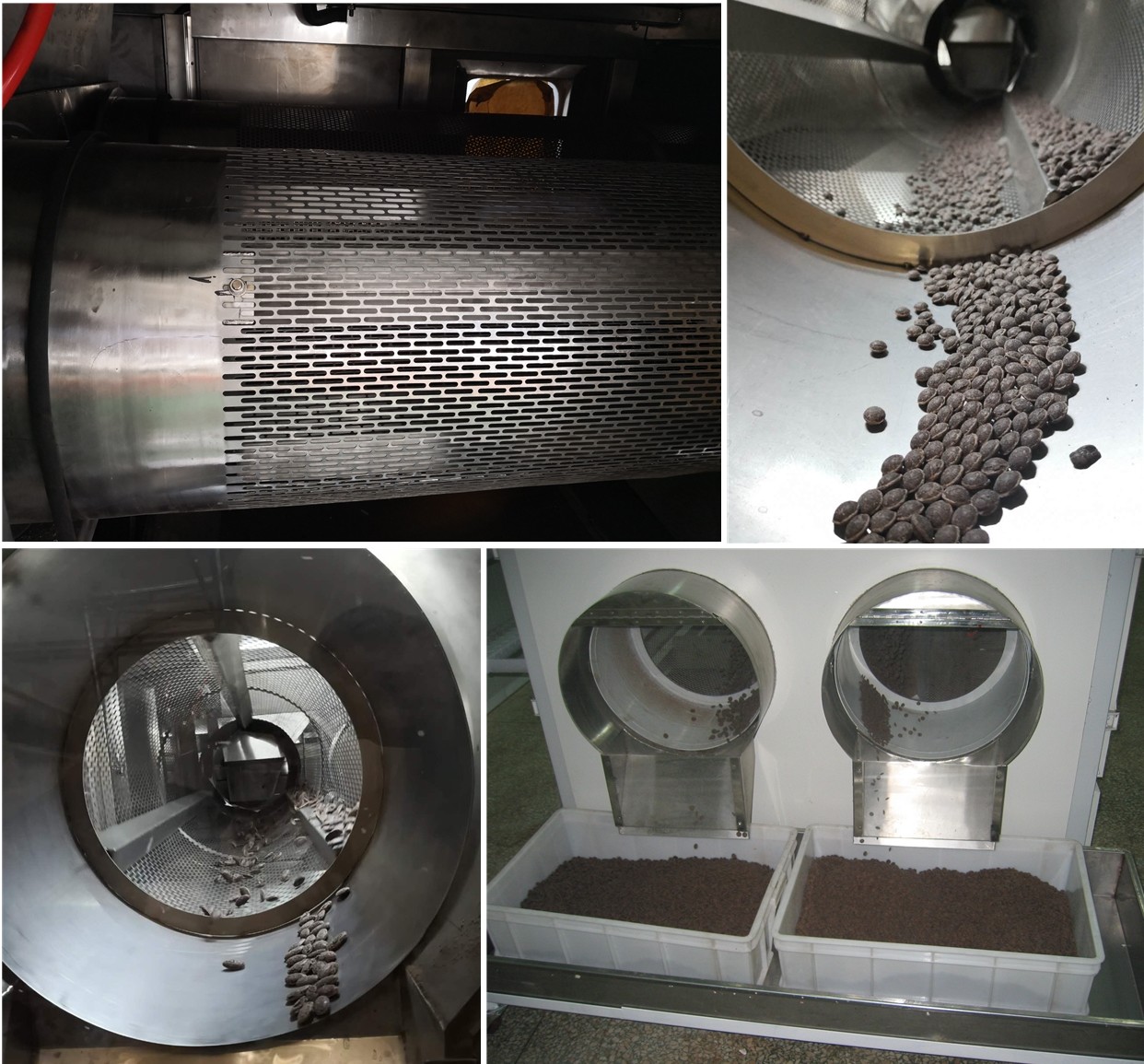 150kg/H 1.5rpm Chocolate Bean Production Line