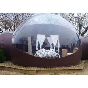 Clear Inflatable Bubble Tent with Two Room One Tunnel
