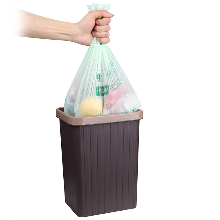 Bagease Bagplastics Biodegradable polythene cassava grocery bio carry degradable plastic bag corn starch shopping bags