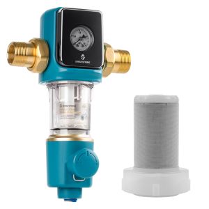 BPA Free Sediment Pre Filter with 40-300μm Filter Rating and 22 GPM Flow Rate in